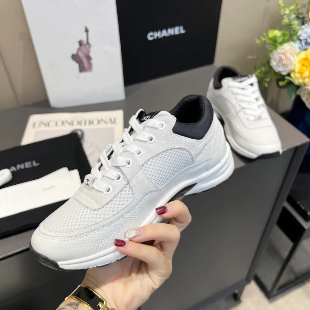👟👟Ex-factory price 520👟👟 Chanel Chanel - 2021 counter top casual sports shoes This classic design; ✅Outsole: Original TPU combination outsole ✅Number of codes: 35～41